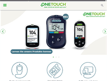 Tablet Screenshot of onetouch.de